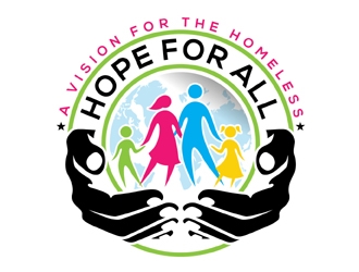 Hope For All  logo design by MAXR