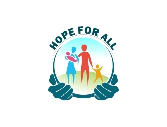 Hope For All  logo design by naldart