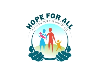 Hope For All  logo design by naldart