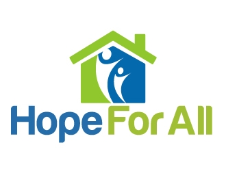 Hope For All  logo design by ElonStark