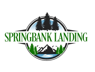 Springbank Landing logo design by ElonStark