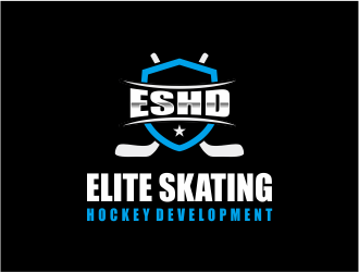 Elite Skating Hockey Development logo design by Girly