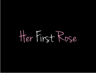 Her First Rose logo design by Artomoro