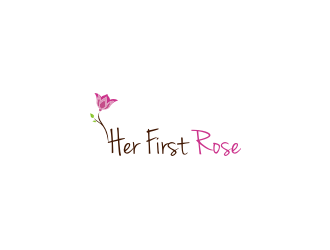 Her First Rose logo design by cecentilan