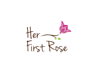 Her First Rose logo design by cecentilan