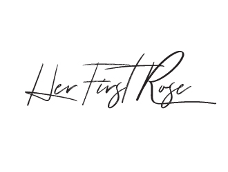Her First Rose logo design by heba