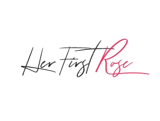 Her First Rose logo design by heba