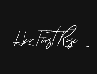 Her First Rose logo design by heba