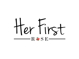 Her First Rose logo design by nurul_rizkon