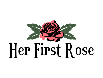Her First Rose logo design by AisRafa