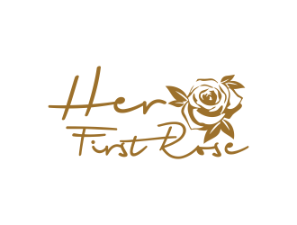 Her First Rose logo design by AisRafa