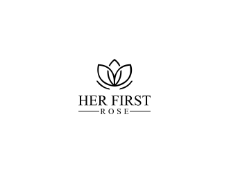 Her First Rose logo design by RIANW