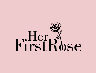 Her First Rose logo design by AisRafa