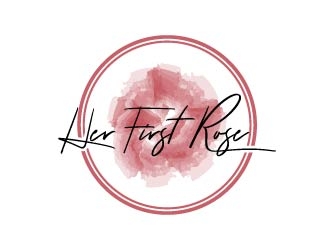 Her First Rose logo design by maserik
