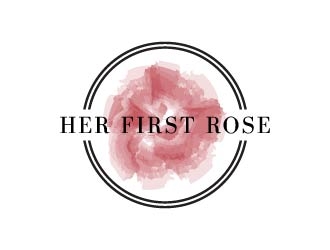 Her First Rose logo design by maserik