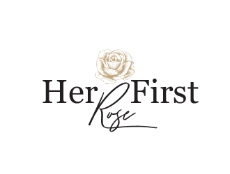 Her First Rose logo design by heba