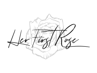 Her First Rose logo design by Mirza