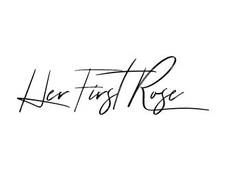 Her First Rose logo design by Mirza