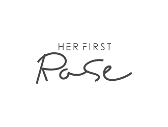 Her First Rose logo design by YONK