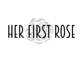Her First Rose logo design by cikiyunn