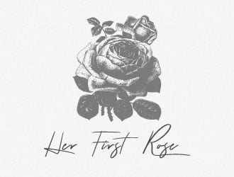 Her First Rose logo design by AYATA
