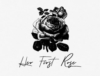 Her First Rose logo design by AYATA