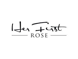 Her First Rose logo design by RatuCempaka
