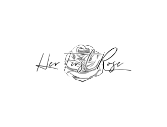 Her First Rose logo design by naldart