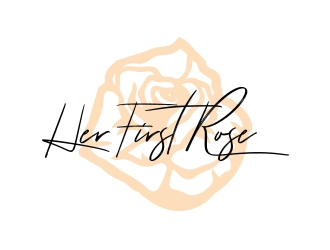 Her First Rose logo design by sarfaraz