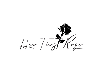 Her First Rose logo design by corneldesign77
