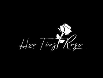 Her First Rose logo design by corneldesign77