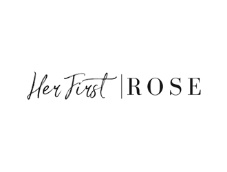 Her First Rose logo design by alby