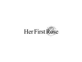 Her First Rose logo design by narnia