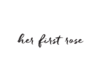 Her First Rose logo design by AdenDesign