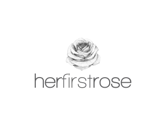 Her First Rose logo design by cikiyunn