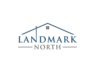 Landmark North logo design by johana