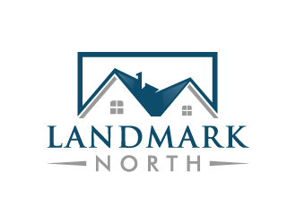 Landmark North logo design by akilis13