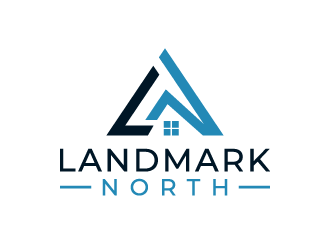 Landmark North logo design by akilis13