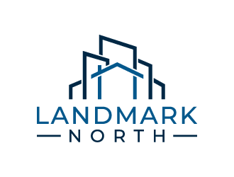 Landmark North logo design by akilis13