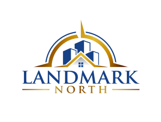 Landmark North logo design by Dakon