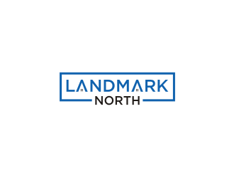 Landmark North logo design by Zeratu