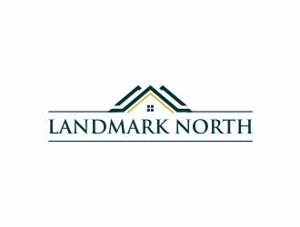 Landmark North logo design by santrie