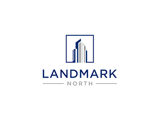 Landmark North logo design by blackcane
