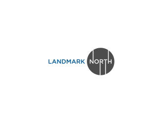 Landmark North logo design by L E V A R