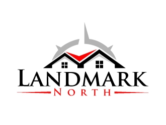 Landmark North logo design by ElonStark