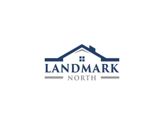 Landmark North logo design by CreativeKiller