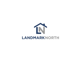 Landmark North logo design by CreativeKiller