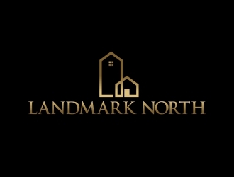 Landmark North logo design by naldart