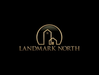 Landmark North logo design by naldart