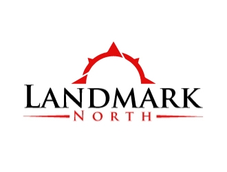 Landmark North logo design by ElonStark